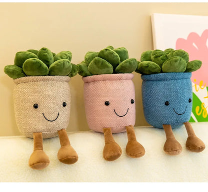 Pliušinis žaislas/dekoracija | Augalas vazonėlyje